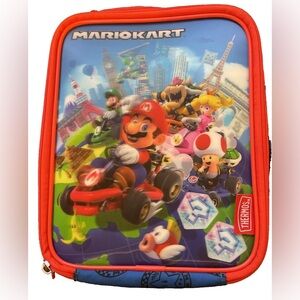 Thermos Mario Kart Lunch Box - Blue and Red